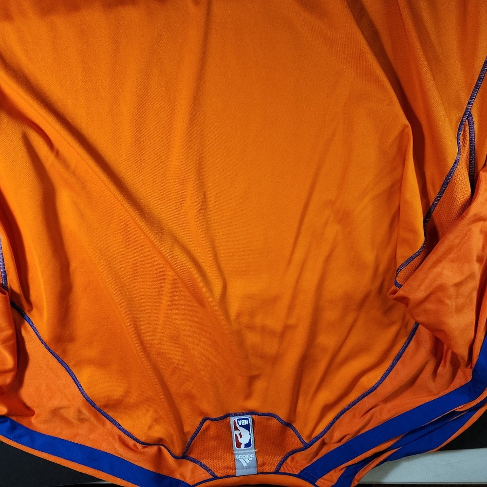 Adidas NY Knicks on court shooter long sleeve shirt - Picture 6 of 6